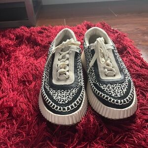 Dolce Vita Black and White Women's Sneakers